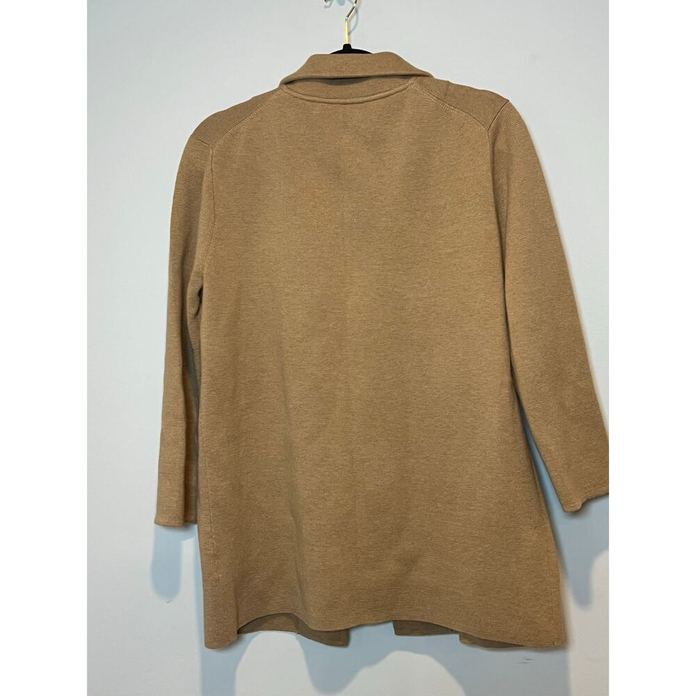 J‎ Crew Sophia Blazer Sweater Cotton Wool Blend 3/4 Sleeve Womans Size M - Picture 2 of 7